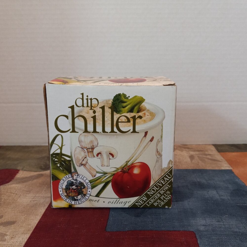 Dip Chiller by Gourmet Village with Masrooms and Tomatoes